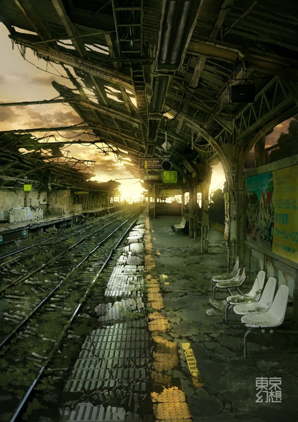 Un japon post-apocalyptique vu par l'artiste Tokyo Genso